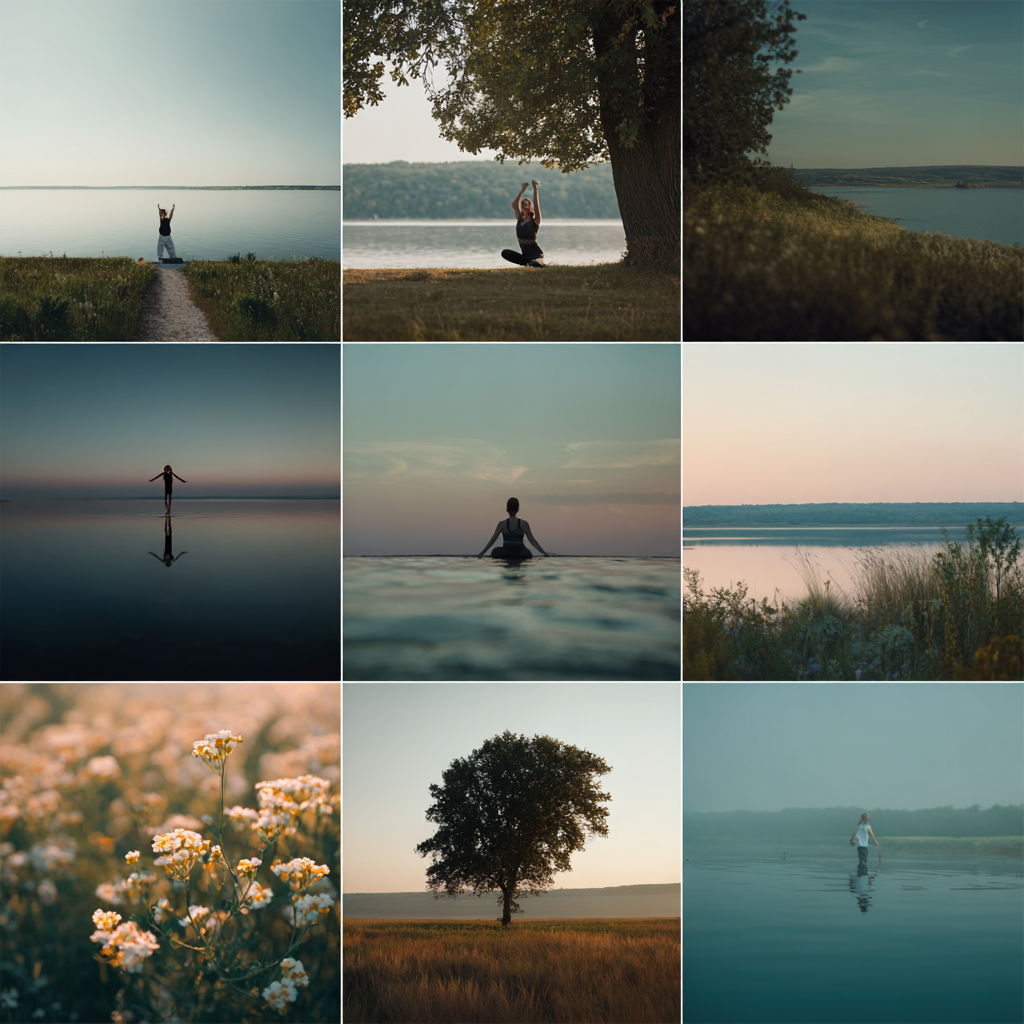 Klidné wellness prostředí s rostlinami